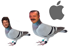 apple risitas jesus pigeon