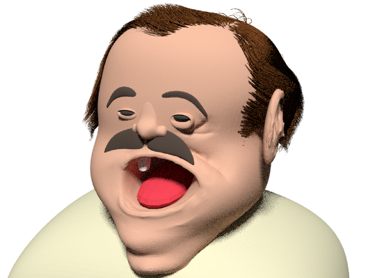 modele futur risitas rire 3d