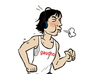 gauche gif gaucho debardeur branlette souffle