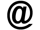 gras-alphabet-titre-arobase-symbole