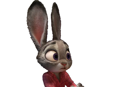etonnee judy zootopia