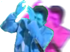 jesus rose bleu 80 neon