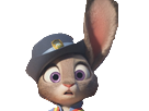 judy surprise peur zootopia