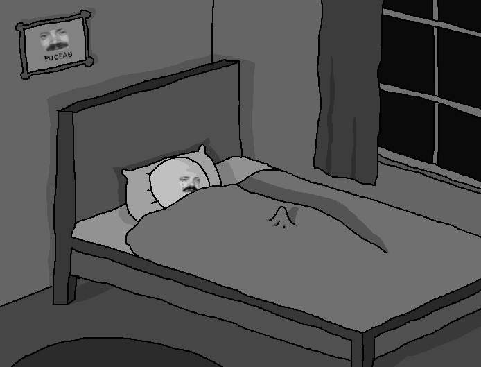 triste risitas issou bander bande lit puceau tristesse