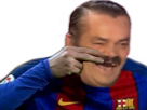 fc-ligue-football-risitas-doigt-foot-barca-barcelone-messi-champion-but-moustache-rire