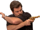 joue-or-pose-nick-offerman-revolver