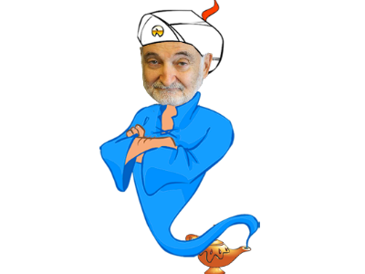 genie bleu attali turban aladin juif chance