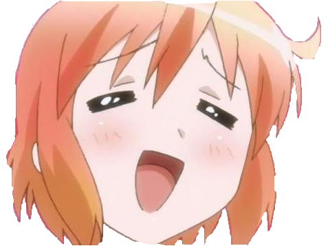 hineku anime fille denude sourir