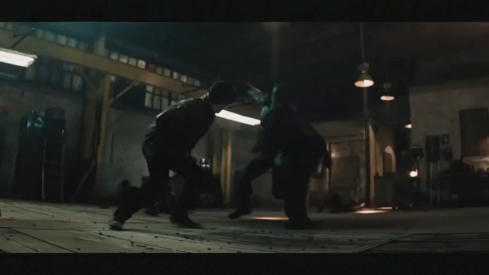 fatality batman superman poing vs coup other de gif bagarre