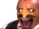 Sticker risitas i par Jzuo