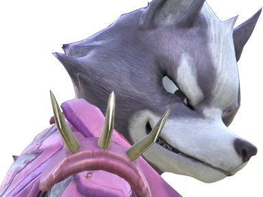 sadique ssbu sournois tinnova ultimate mechant starfox feroce regard mauvais wolf odonnell vicieux malin