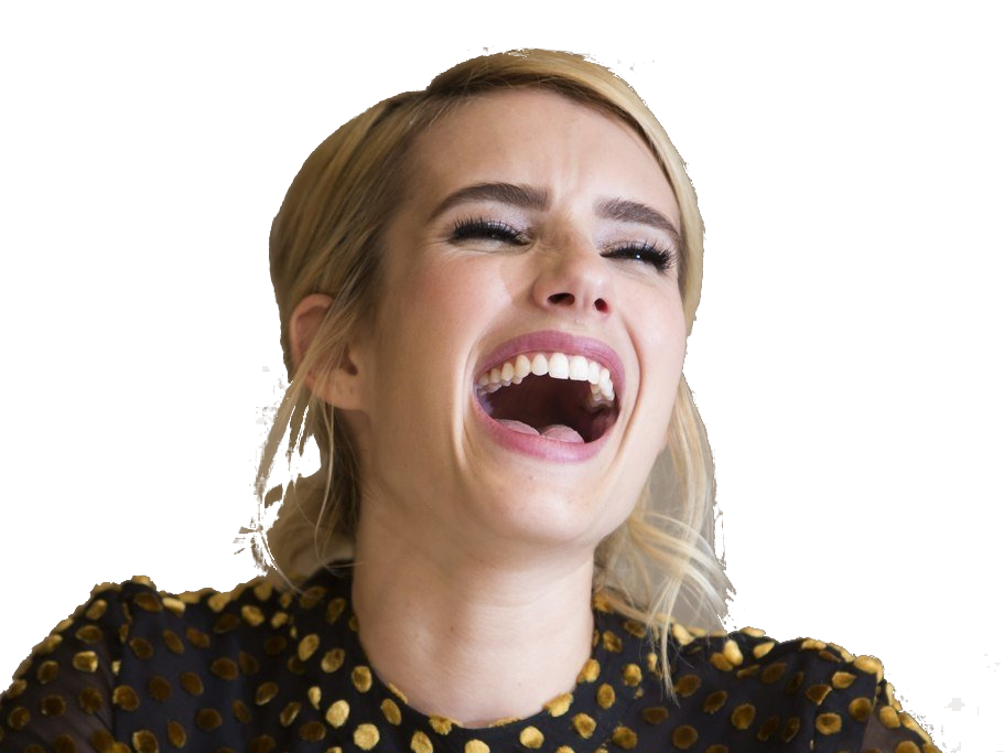 roberts bitchface emma evil laughing