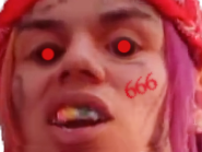 Sticker other rap 6ix9ine us 69 rappeur par El_Guirri