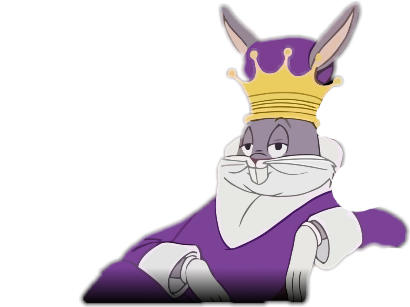 king arrogant roi bunny ironique bugs