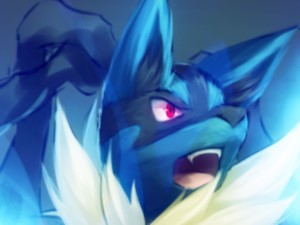 pokemon wolf risitas lucario