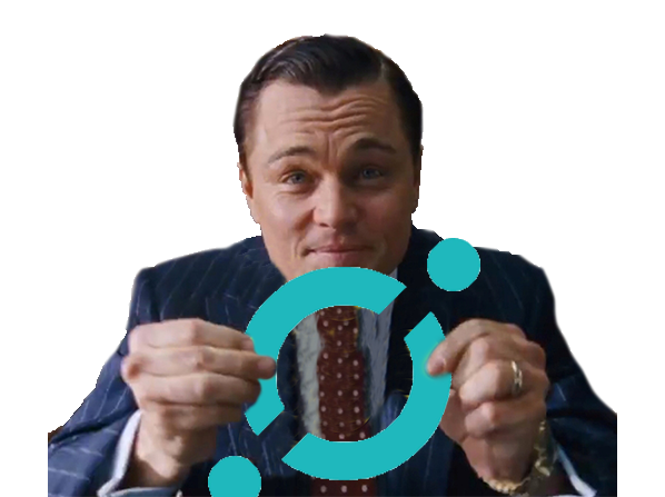 Sticker blockchaine risitas crypto icx icon iconx par NoNameNeeded