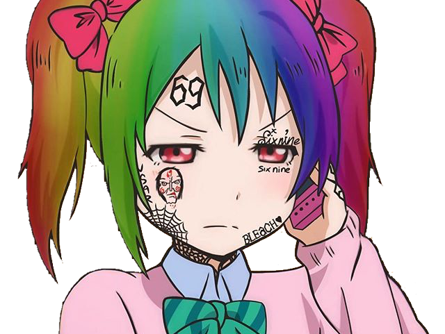 Sticker san kikoojap 69san 6ix9ine par Jfed