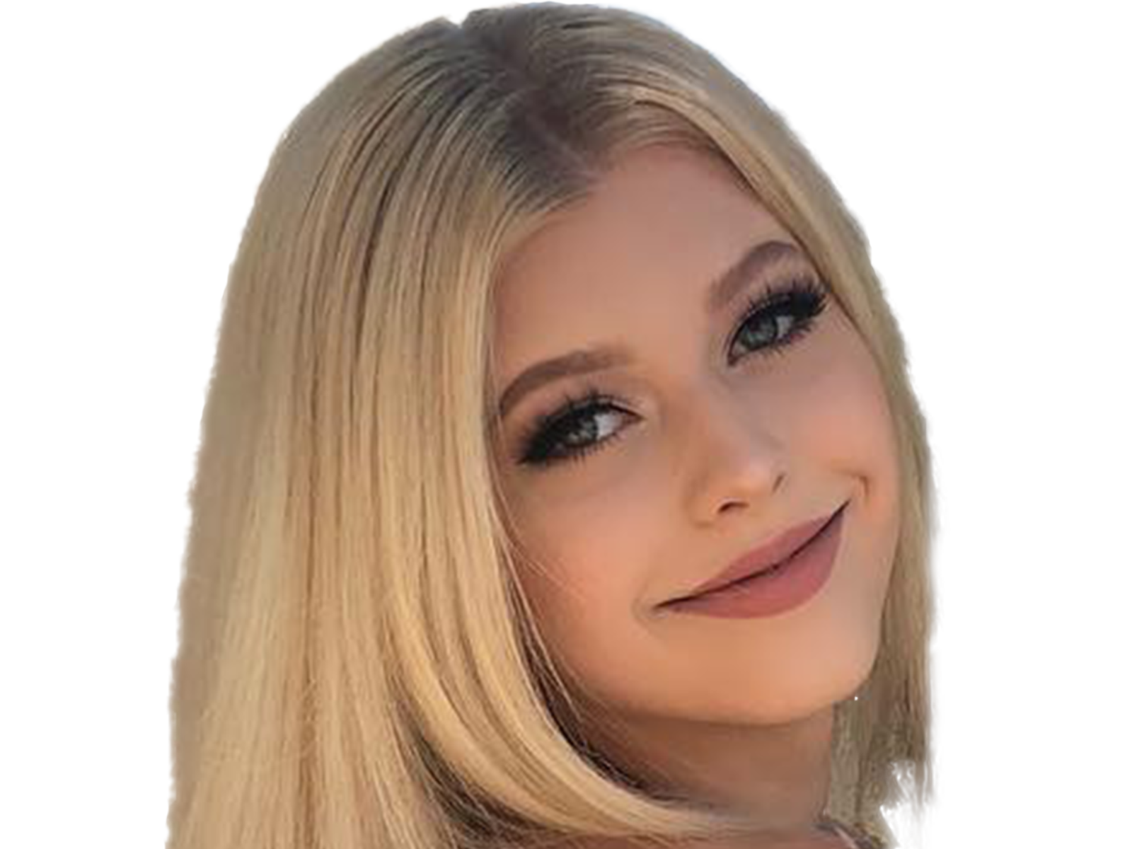 rire mignonne ado fille sourire femme belle loren ange bebunw gray lol mdr