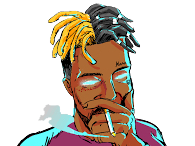 Sticker xxxtentadraw xxxtentagod other xxxtentacion par Jfed