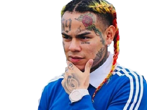 Sticker rappeur rap us 69 6ix9ine other par El_Guirri