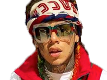 Sticker other us 69 rap rappeur 6ix9ine par El_Guirri