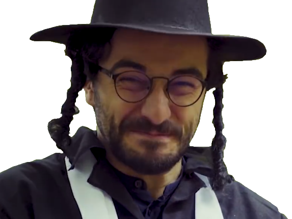 youtube cosplay 410 rabbin juif jdg sourire