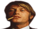 Sticker regard dutroned cigare risitas par catchthedrift