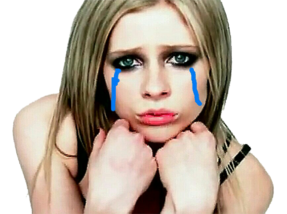 lavigne meuf larme other pleure avril triste