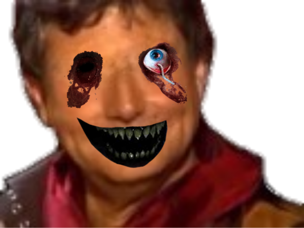 oeil jesus couleur horreur ver