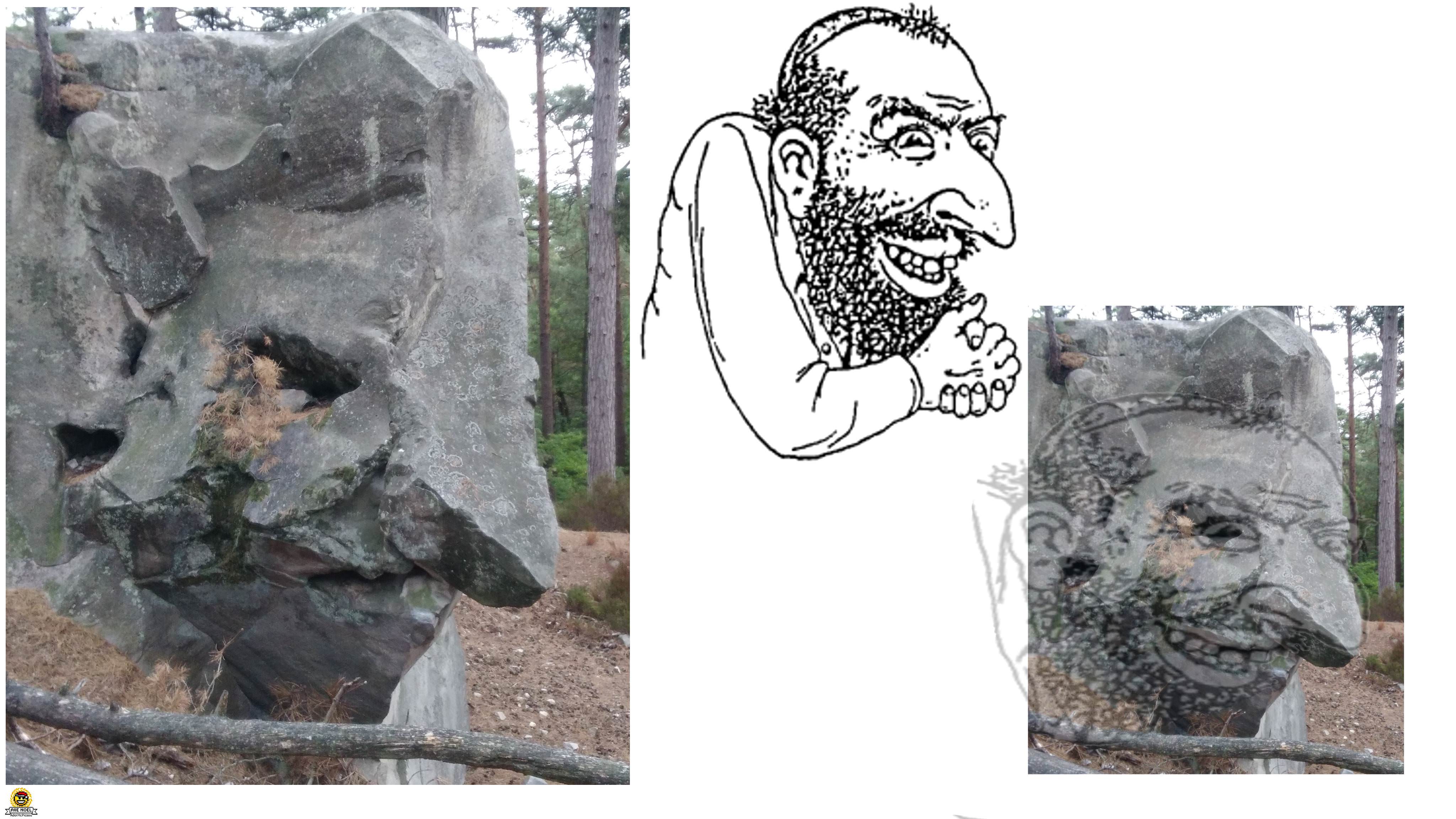 avn preuve foret fontainebleau roche rocher nez juif nature