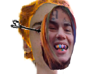 troll roux juif masque arabe qlf