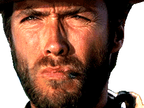 western clope tinnova clint fumeur cigarette eastwood gif fumee