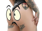 cuir-nevermind-cul-h22-other-butt-tatouage-metal