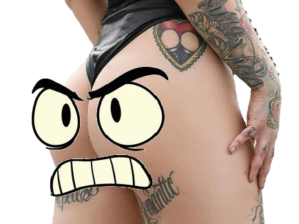 cuir other h22 tatouage cul nevermind butt metal