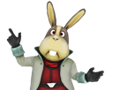 hare-lapin-explique-shrug-chance-starfox-dommage-lievre-furry-de-peppy-epaules-hausse-lylat-pas-bras-bunny-3d-tinnova-64-wars