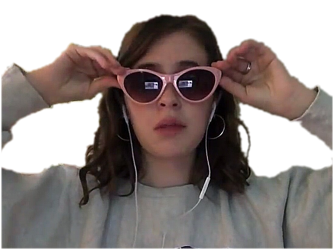 clairo lunettes fille