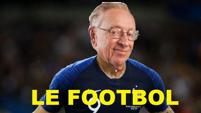 Sticker footbol jvc larry france par DieFeltZiff