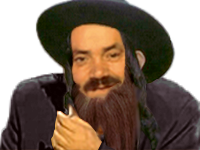 cohen pretre jacob barbe juif levi rabbi hebreux chance risitas chapeau rabbin