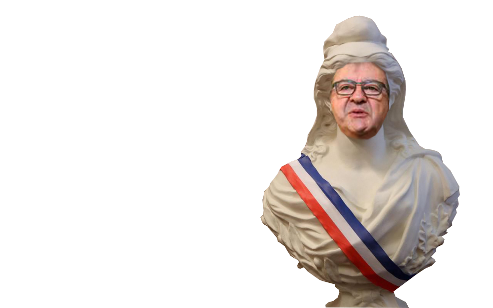 insoumis moi gauchiasse la pute melanchon cest victime republique personne une je sacree jlm gauchiasses suis politic jesus marianne