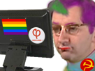 cheveux-tete-insoumise-con-vert-pc-lgbt-morel-pd-deschiens-trans-pedophile-rose-communiste-other