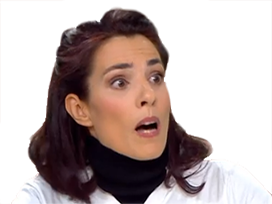 femme jeune surprise politic peur broula brune gauchiste vegan outre ah antispeciste feministe halloin choquee choc solveig