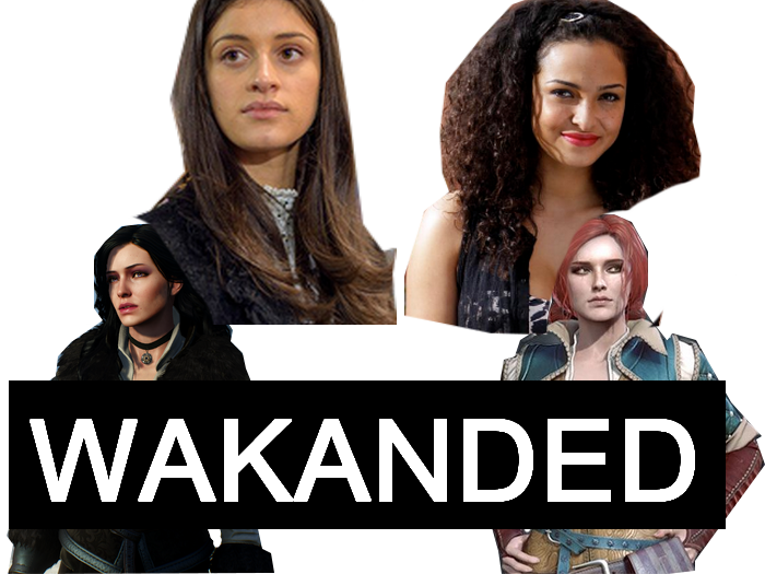 wankanded blacked yennefer triss juif negred remplacement cuck witcher grand the noir netflix