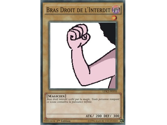 yugioh one wadatsumi droit piece bras exodia linterdit ygo kikoojap christavalier