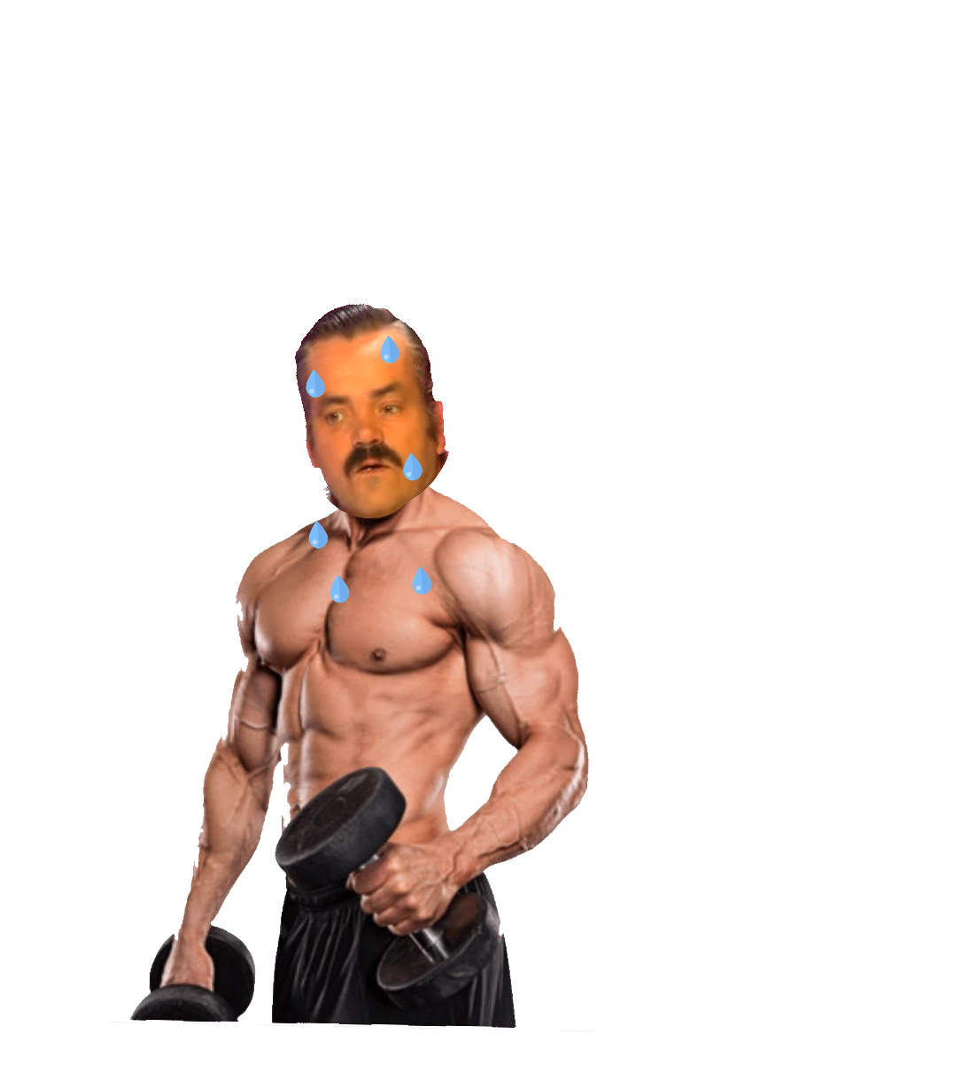 risitas bodybuild muscle