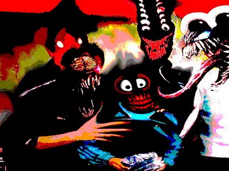 satan jvc 666 monstre foire immondice sheitan laids wtf demoniaque difforme cauchemar aux bordel