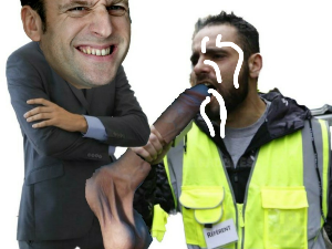jaune macron risitas faciale gilet