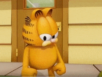 garfield chat nique gif