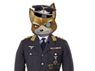 starfox-fox-renard-assault-mccloud-officier-furry-monocle-allemand-tinnova-luftwaffe