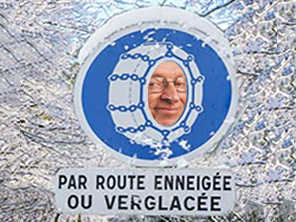 risitas glissant verglas pneus neige larry