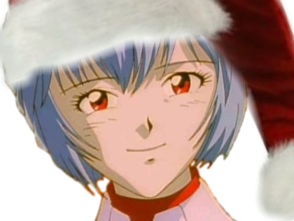 sourire noel rei kikoojap bonnet zbeub avenoel ayanami evangelion
